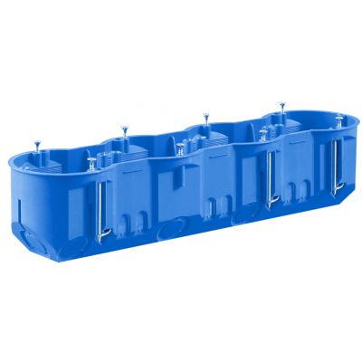 Puszka do pustych ścian P4x60D MULTIBOX 2 niebieski SIMET (32097203)